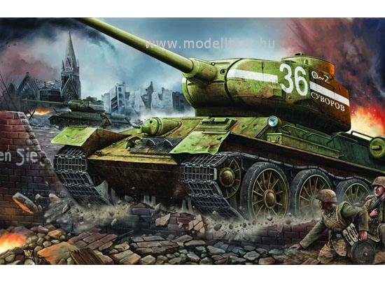 Trumpeter - T-34/85 1944 Baunummer 183 Trumpeter - T-34/85 1944 Baunummer 183