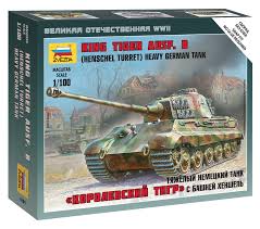 Zvezda - SD.KFZ.182 KINGTIGER HENSCHEL Zvezda - SD.KFZ.182 KINGTIGER HENSCHEL