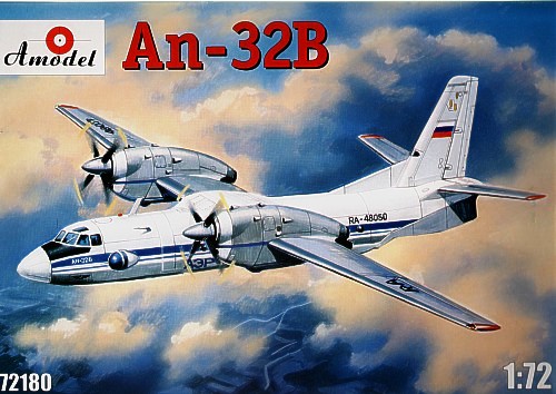 Amodel - Antonov An-32B civil aircraft Amodel - Antonov An-32B civil aircraft