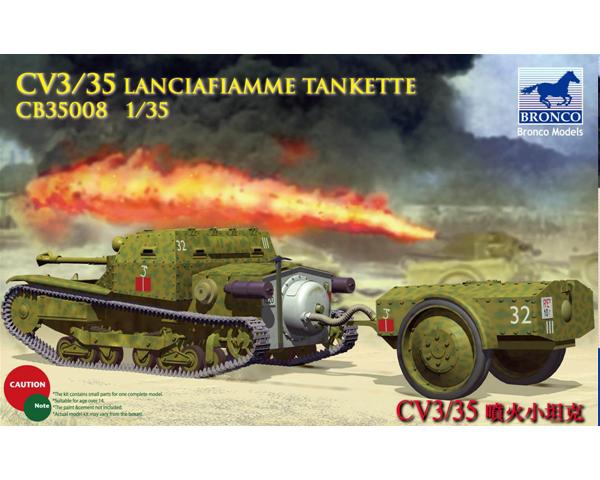 Bronco - CV L3/35 Lanciafiamme Tankette Bronco - CV L3/35 Lanciafiamme Tankette