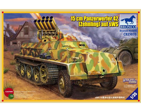 Bronco - 15cm Panzerwerfer 42 (Zehnling) auf SWS Bronco - 15cm Panzerwerfer 42 (Zehnling) auf SWS