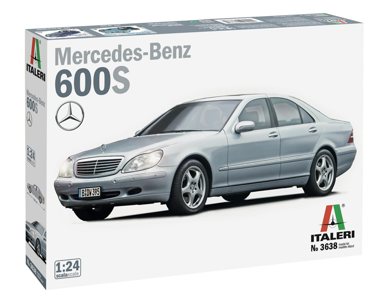Italeri - MERCEDES BENZ 600S Italeri - MERCEDES BENZ 600S