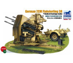 Bronco CB35057 - German 2cm Flakvierling 38 w/trailer
