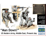 MasterBox 35170 - Man Down! U.S. Modern Army,Middle east 