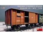 MiniArt 35288 - Railway Covered Goods Wagon