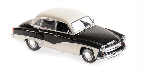 Maxichamps - WARTBURG A 311 - 1958 - BLACK/WHITE Maxichamps - WARTBURG A 311 - 1958 - BLACK/WHITE