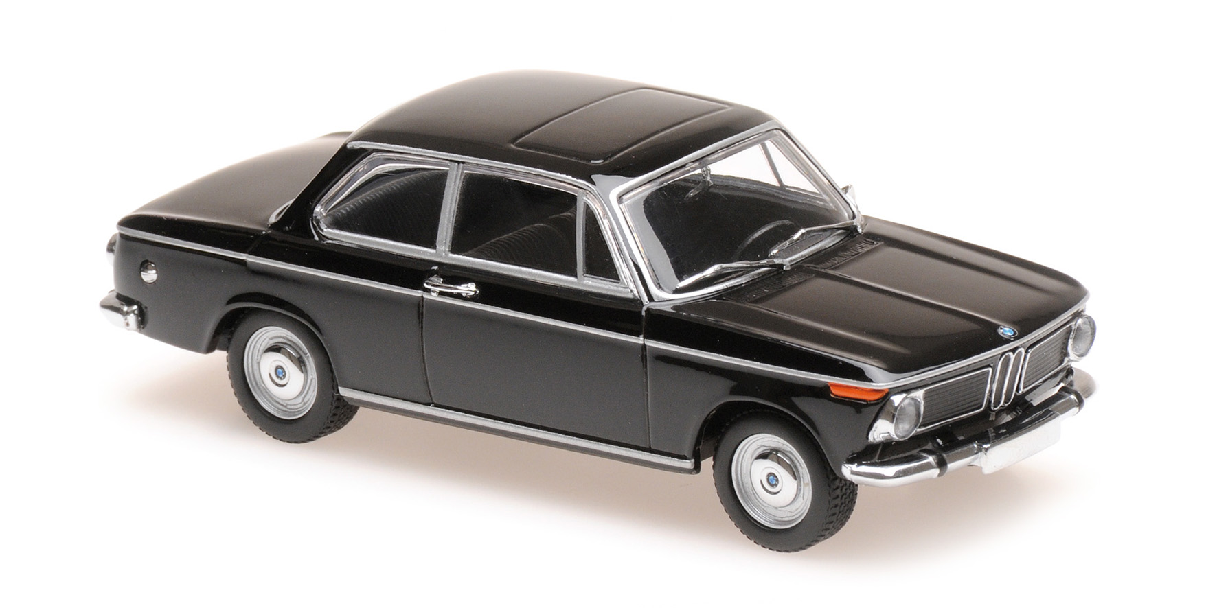 Maxichamps - BMW 1600 - 1968 - BLACK Maxichamps - BMW 1600 - 1968 - BLACK