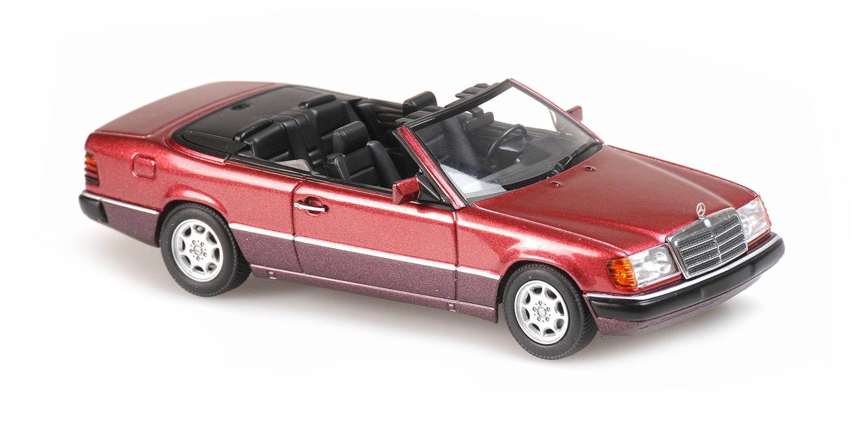 Maxichamps - MERCEDES-BENZ 300 CE - 24 (A 124) - 1991 - RED METALLIC Maxichamps - MERCEDES-BENZ 300 CE - 24 (A 124) - 1991 - RED METALLIC
