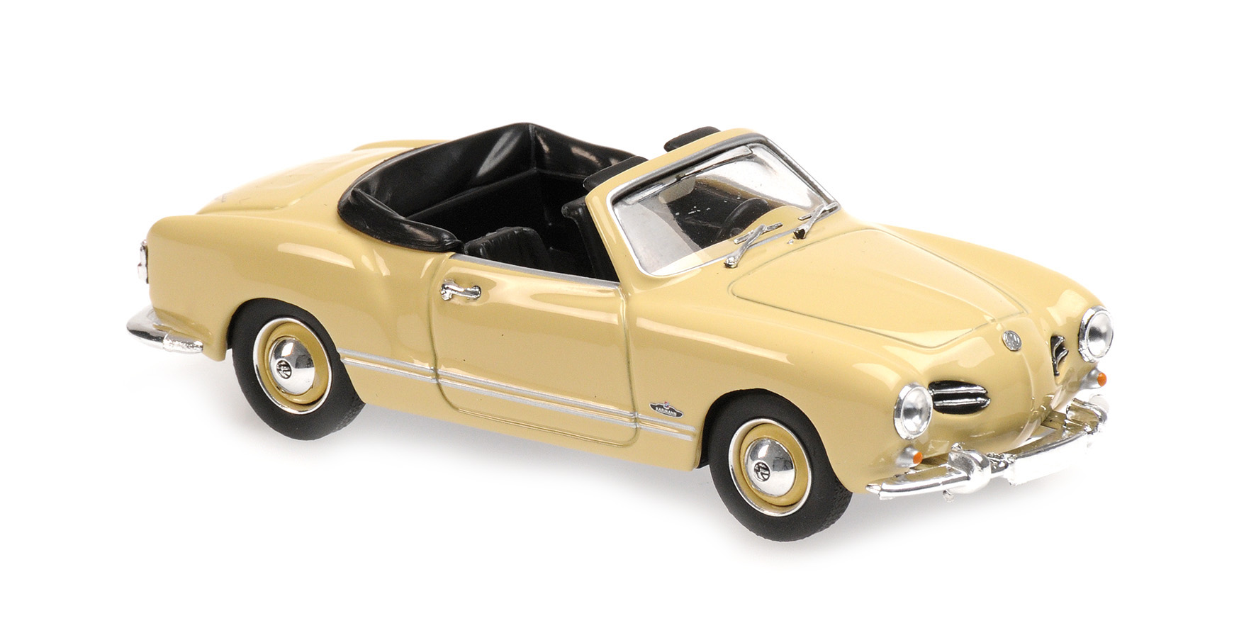 Maxichamps - VOLKSWAGEN KARMANN GHIA CABRIOLET - 1955 - CREAM Maxichamps - VOLKSWAGEN KARMANN GHIA CABRIOLET - 1955 - CREAM