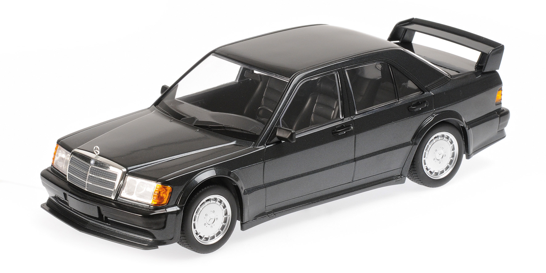 Minichamps - MERCEDES-BENZ 190E 2.5-16 EVO 1 - BLUE-BLACK METALLIC Minichamps - MERCEDES-BENZ 190E 2.5-16 EVO 1 - BLUE-BLACK METALLIC