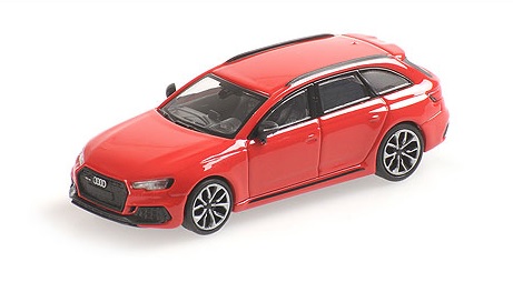 Minichamps - AUDI RS4 AVANT - 2018 - RED Minichamps - AUDI RS4 AVANT - 2018 - RED
