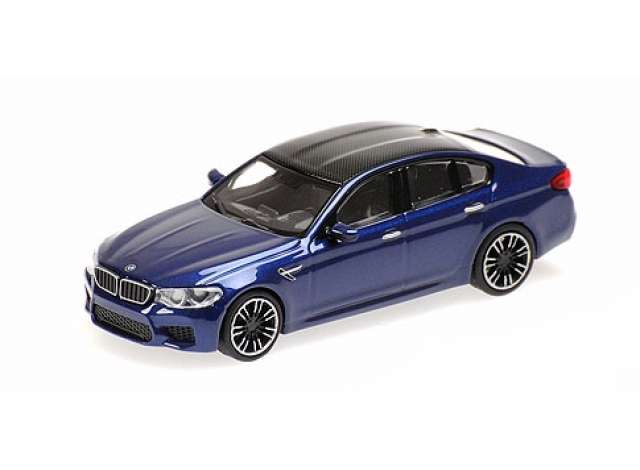 Minichamps - BMW M5 - 2018 - BLUE METALLIC Minichamps - BMW M5 - 2018 - BLUE METALLIC