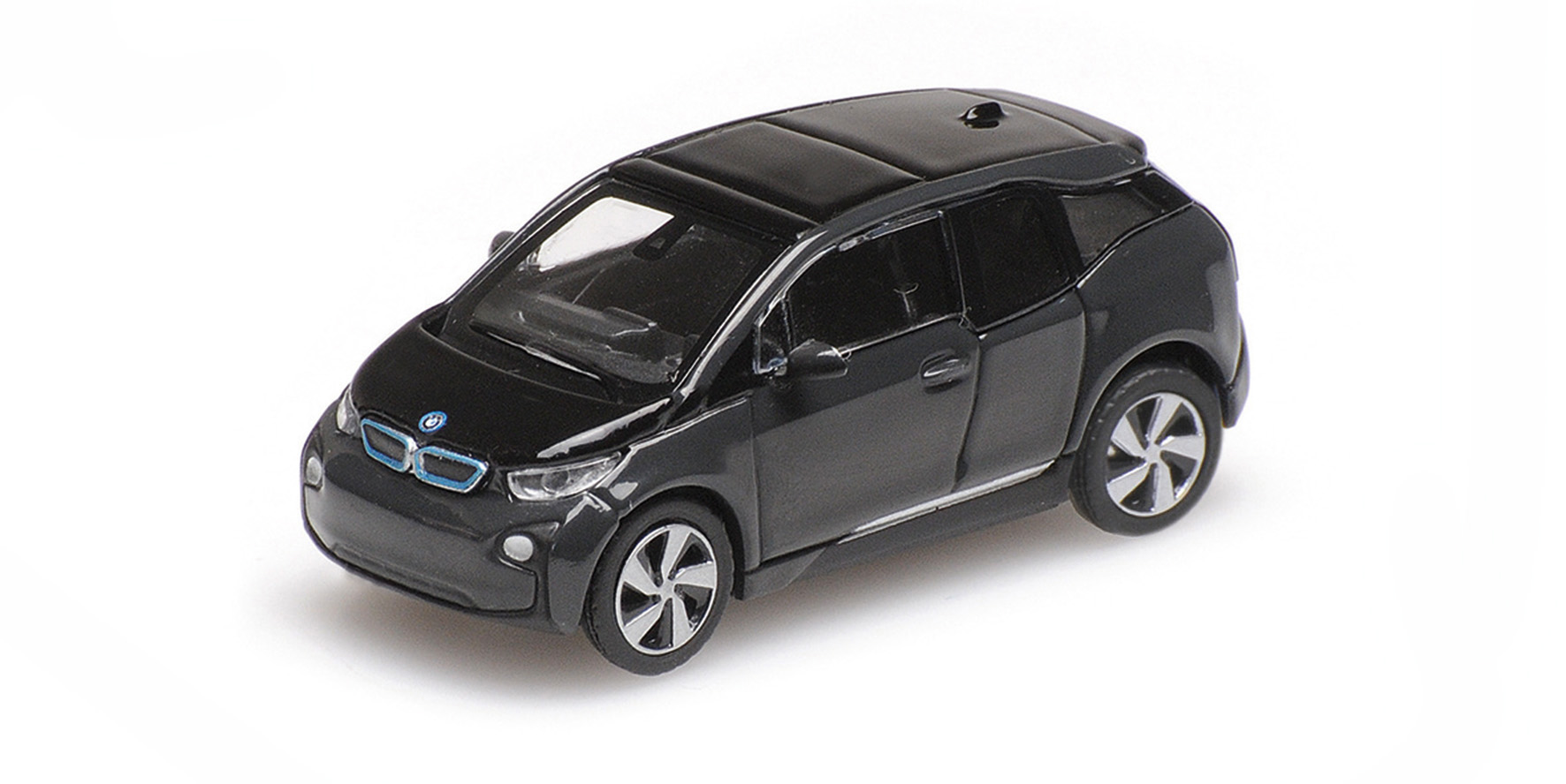 Minichamps - BMW I3 - 2014 - GREY METALLIC Minichamps - BMW I3 - 2014 - GREY METALLIC