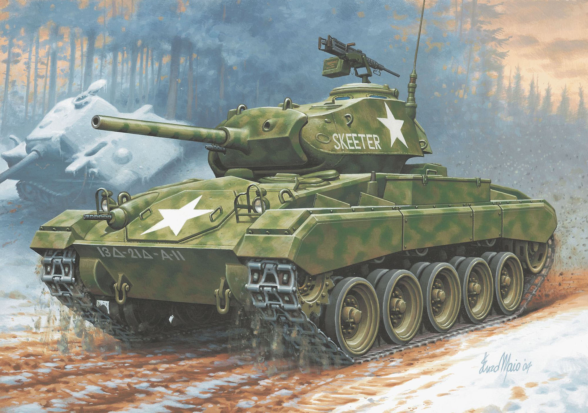 Revell - M24 CHAFFEE Revell - M24 CHAFFEE