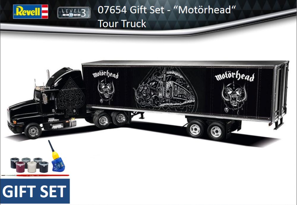 Revell - Gift Set Motörhead Tour Truck Revell - Gift Set Motörhead Tour Truck